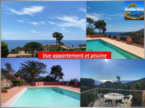 Appartement 4 pers vue mer - Théoule sur mer (Côte d'Azur)